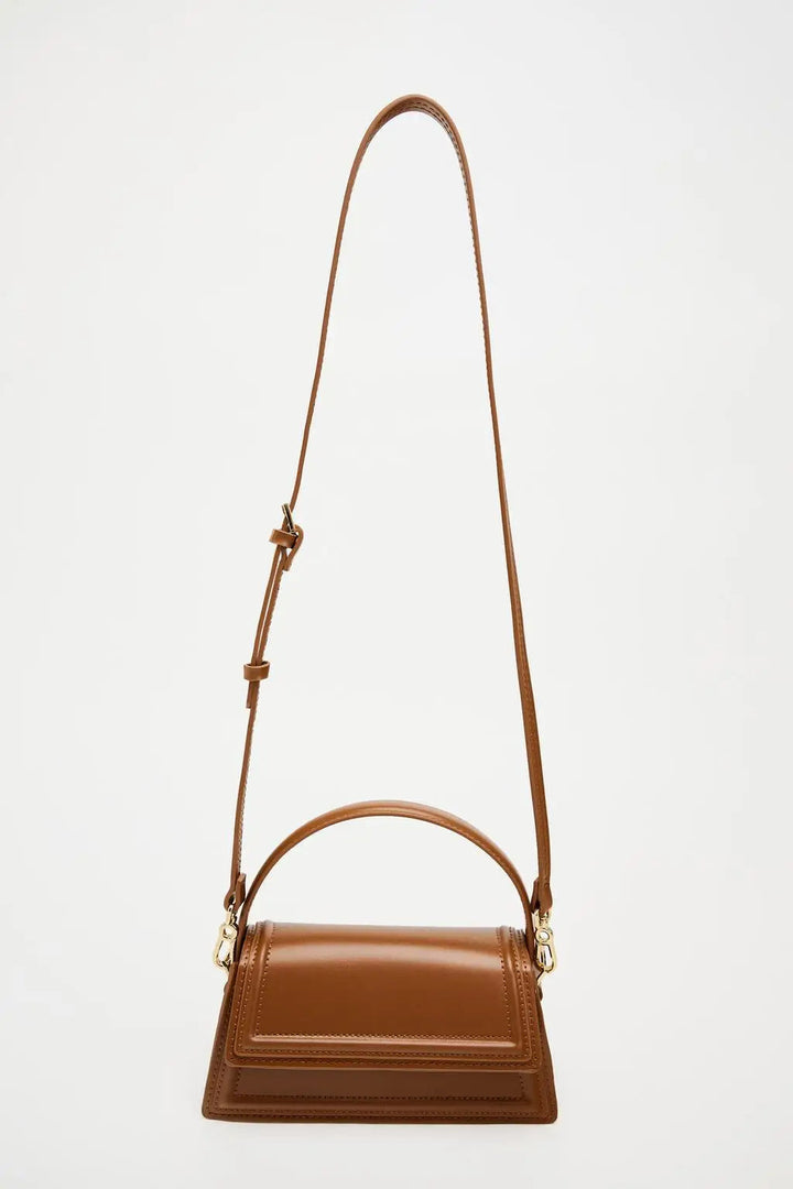 LUNAI – Mini Box Bag in Vegan Leather