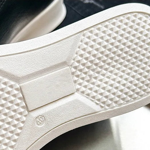 SANDR - Men's Vegan Leather Low-Top Sneakers