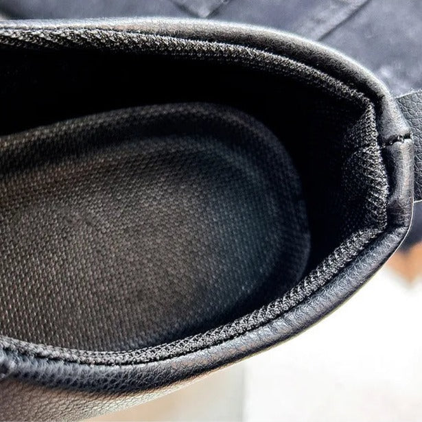 SANDR - Men's Vegan Leather Low-Top Sneakers