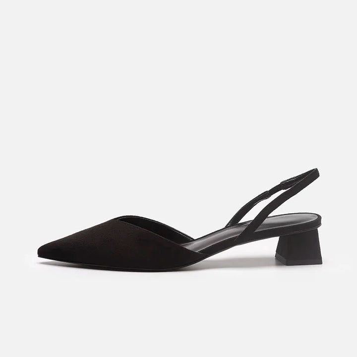 MIRELLE – Women's Minimalist Slingback Block Heel Sandals