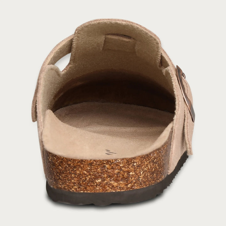 XIMENA - Cork Slip-On Sandals