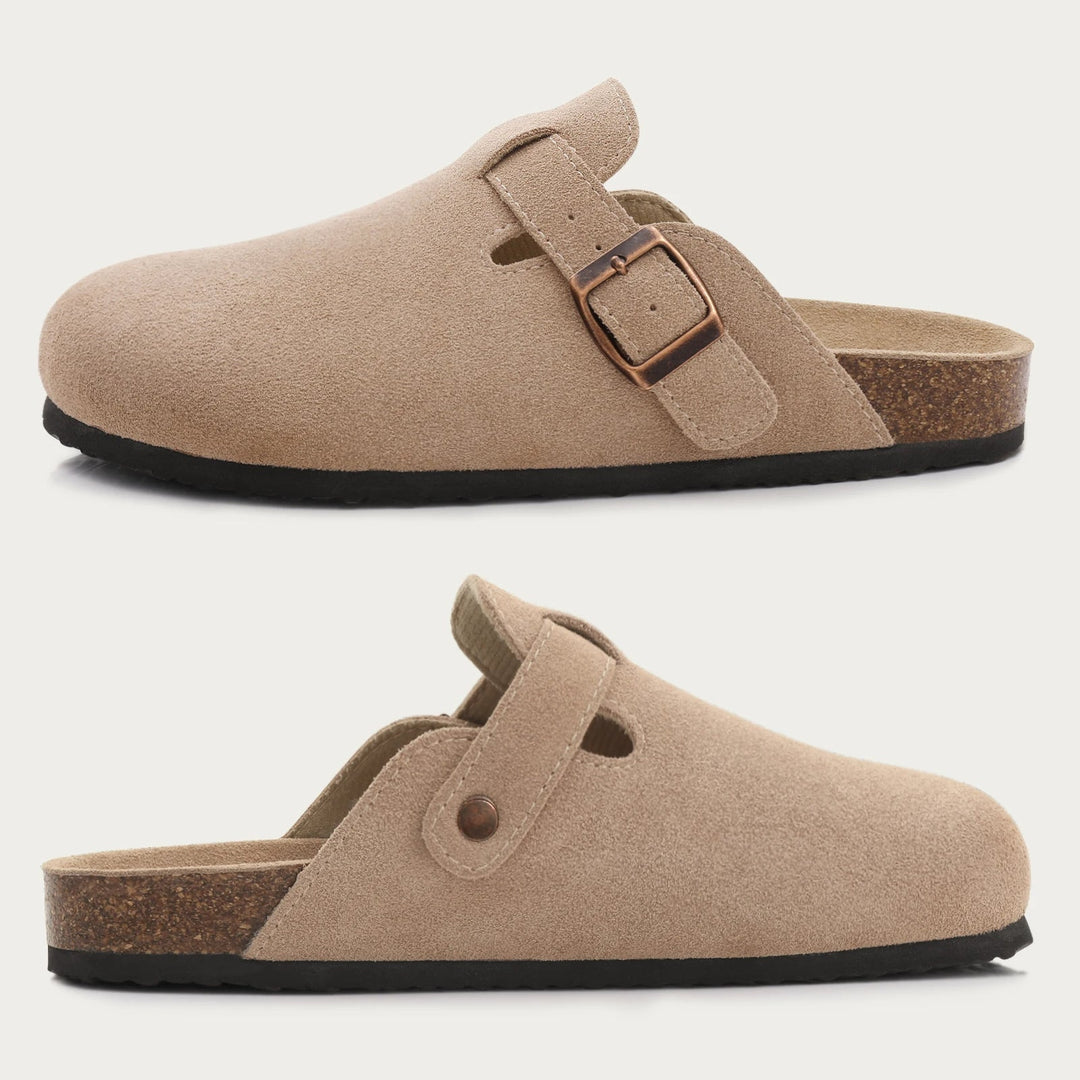 XIMENA - Cork Slip-On Sandals