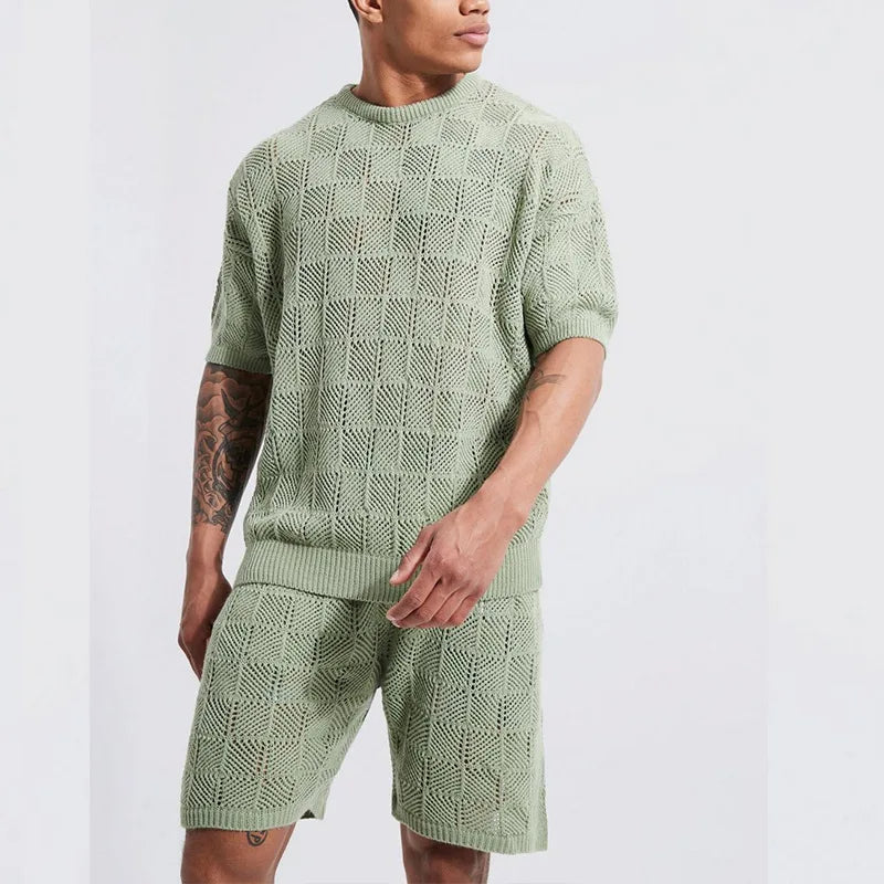 JAYDEN – Men’s Knit Summer Set