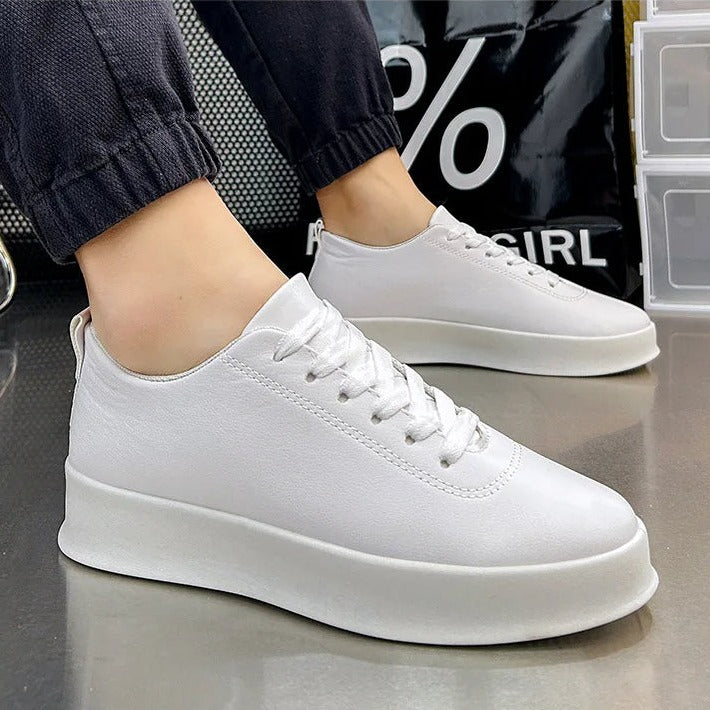 SANDR - Men's Vegan Leather Low-Top Sneakers