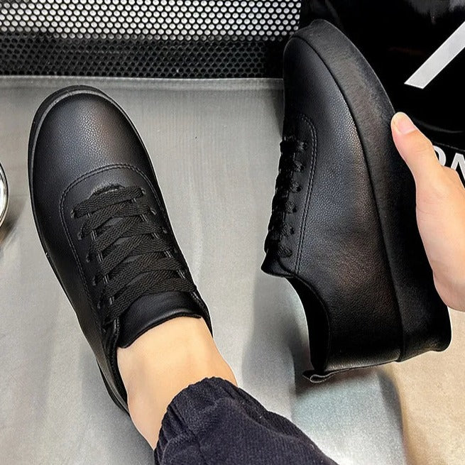 SANDR - Men's Vegan Leather Low-Top Sneakers