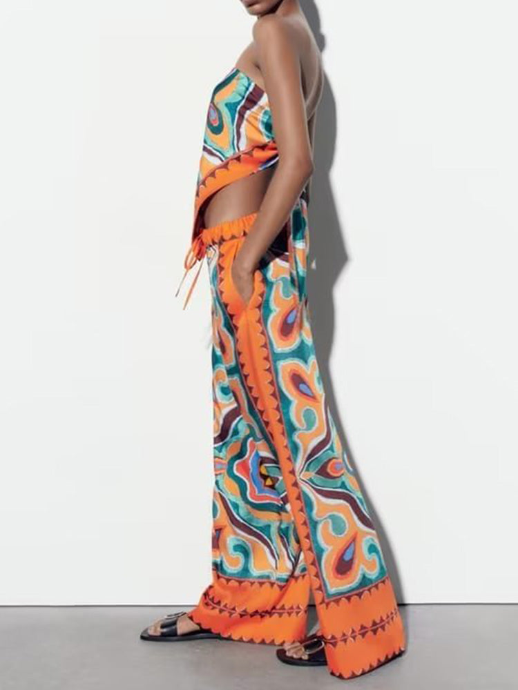 ZAYA – Women's Tulum-Inspired Two-Piece Summer Set