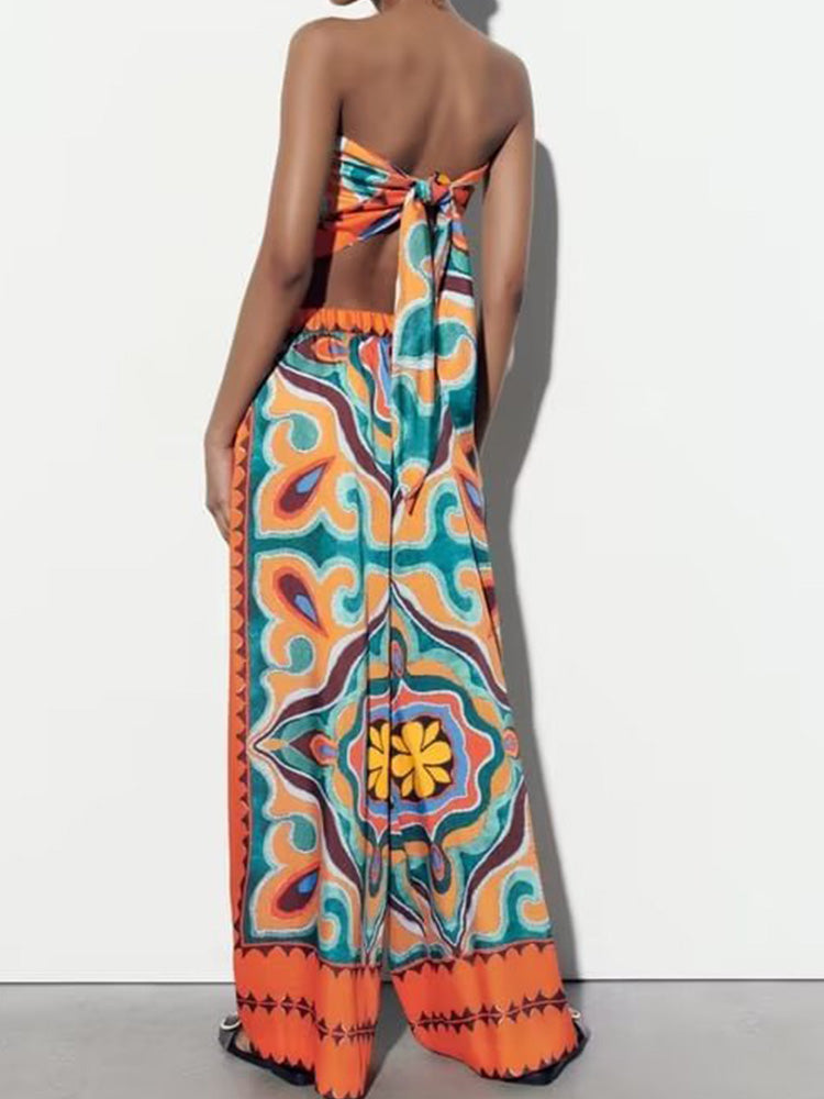 ZAYA – Women's Tulum-Inspired Two-Piece Summer Set