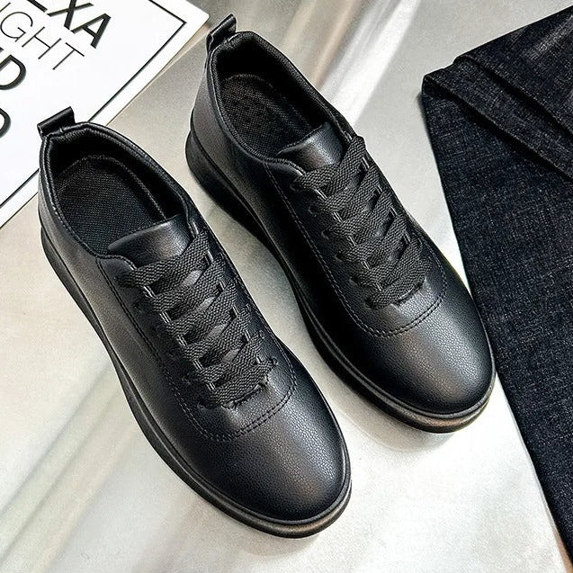 SANDR - Men's Vegan Leather Low-Top Sneakers