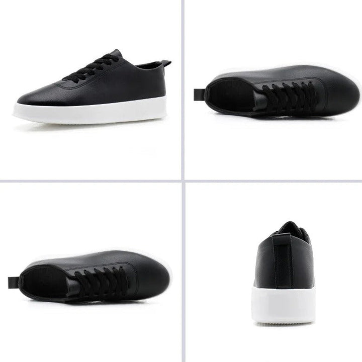 SANDR - Men's Vegan Leather Low-Top Sneakers