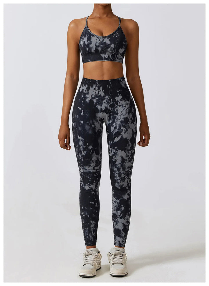 ACTIVE - Seamless Yoga Set with Sports Bra