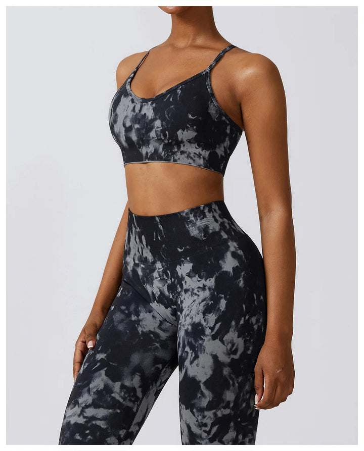 ACTIVE - Seamless Yoga Set with Sports Bra