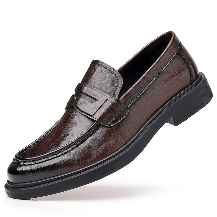 MILO – Sleek Leather Oxford Loafers