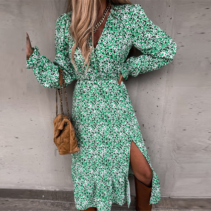 HANNAH – Floral Midi Summer Dress