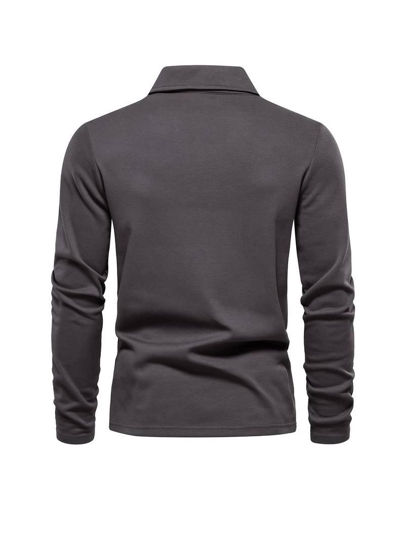 TILMAN - Men’s Long-Sleeve Polo Shirt