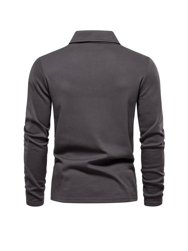 TILMAN - Men’s Long-Sleeve Polo Shirt