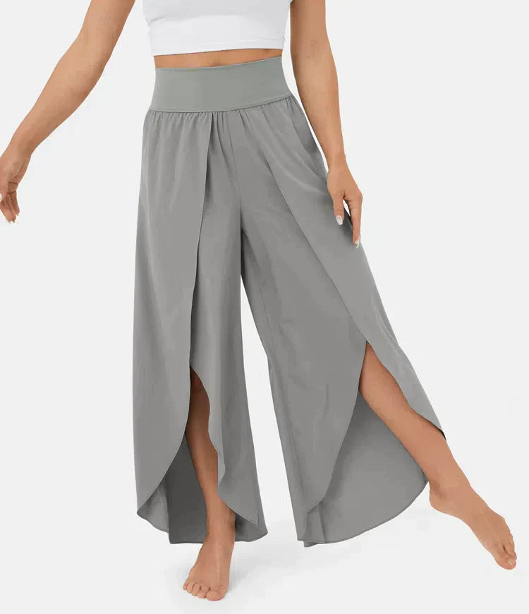 SAIRA – Women's Split-Leg Palazzo Trousers