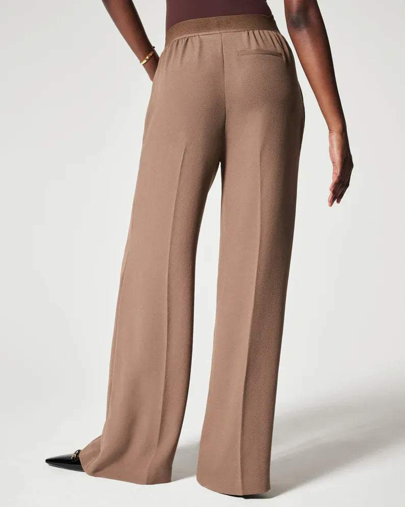 NOELLE – Women’s Pleated Wide-Leg Trousers