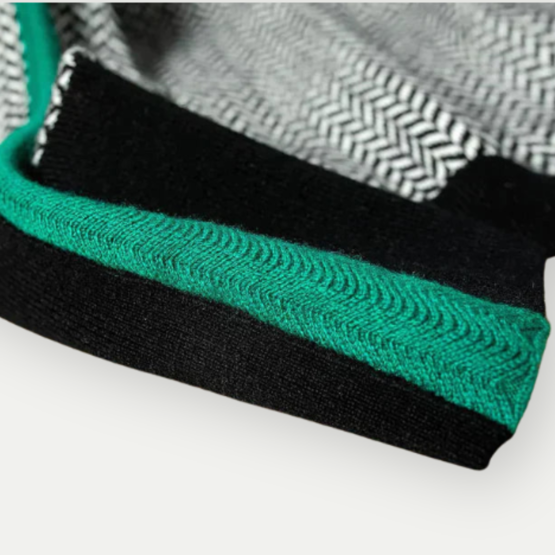MABELL – Ribbed Turtleneck Knit