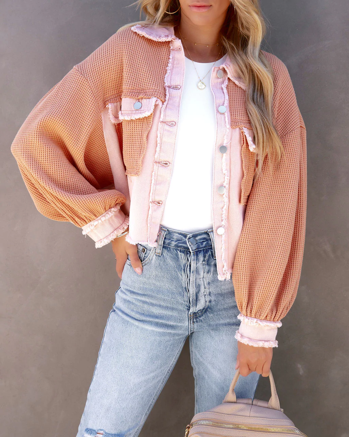 BONI - Women's Distressed Textured Jacket