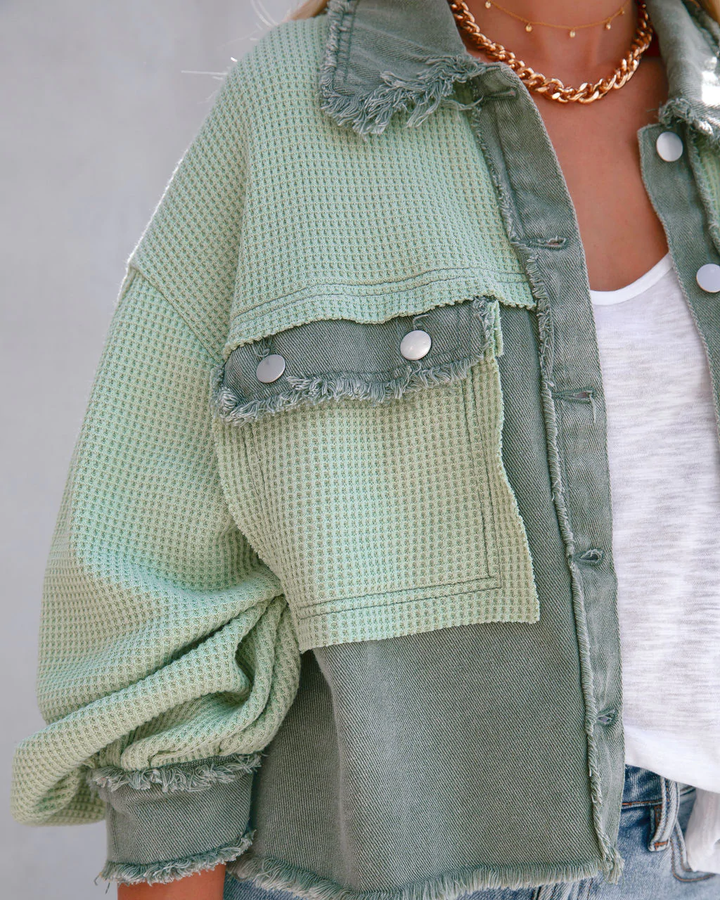 BONI - Women's Distressed Textured Jacket