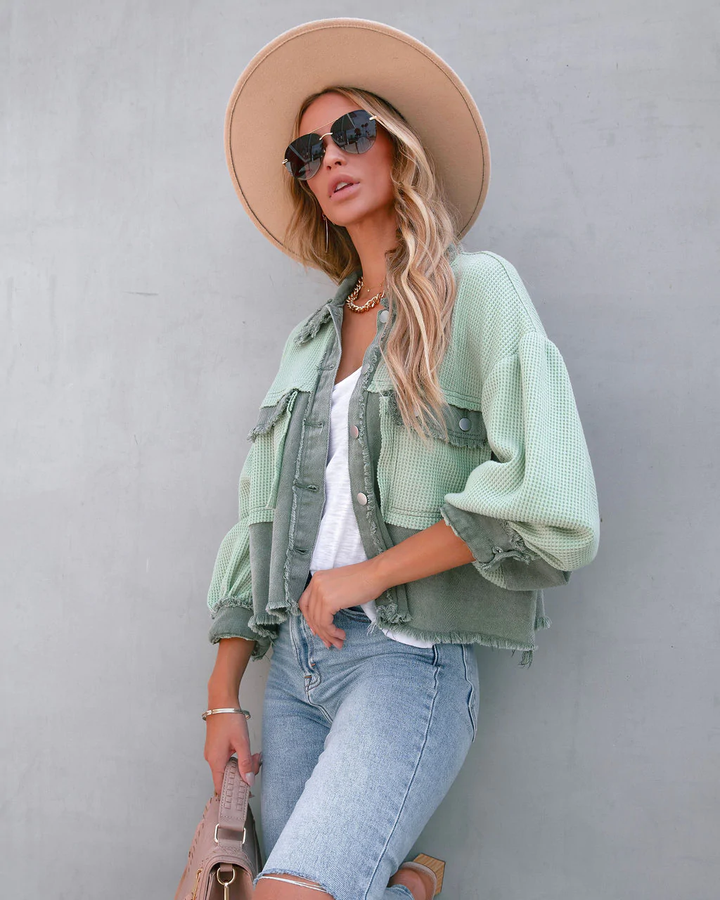 BONI - Women's Distressed Textured Jacket