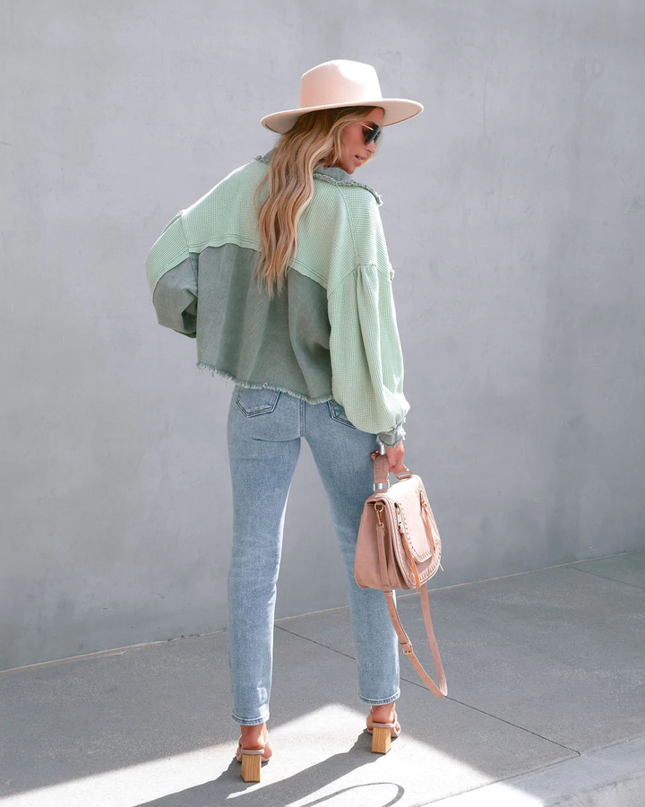 BONI - Women's Distressed Textured Jacket