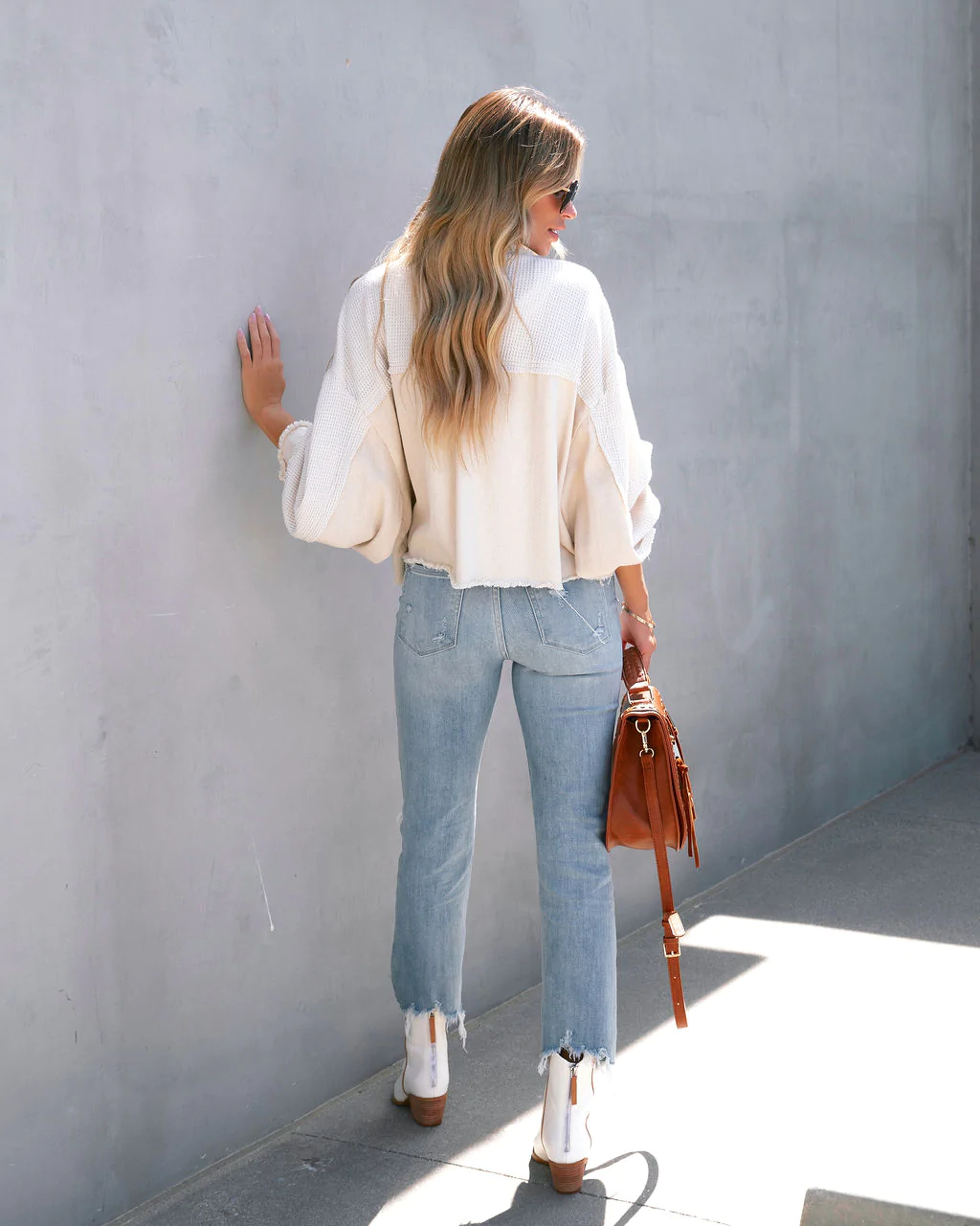 BONI - Women's Distressed Textured Jacket