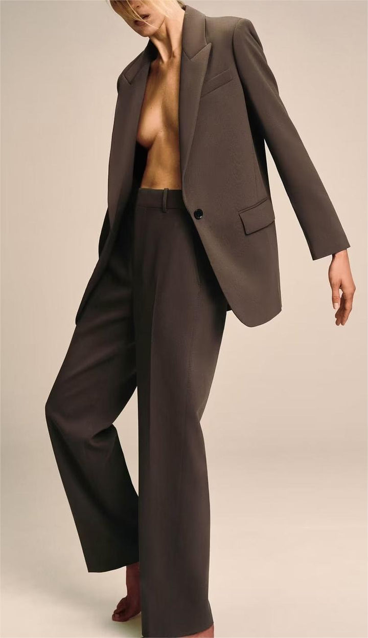 RIVKA – Women's 2-Piece Loose Fit Blazer Set