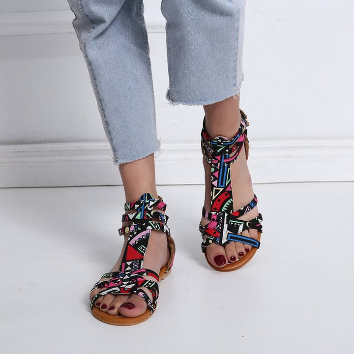 NOLA – Boho Gladiator Sandals for Women