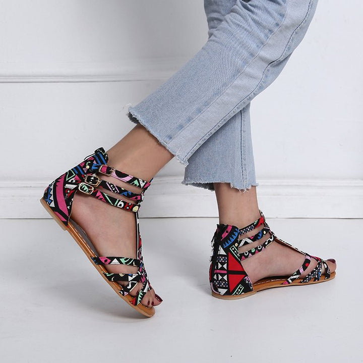 NOLA – Boho Gladiator Sandals for Women