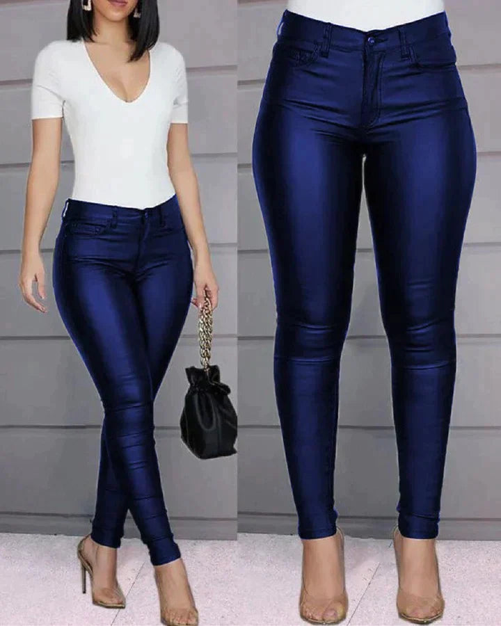 REI – Vegan Leather Stretch Pants