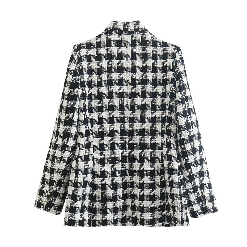 ISALA - Women's Structured Double-Breasted Blazer