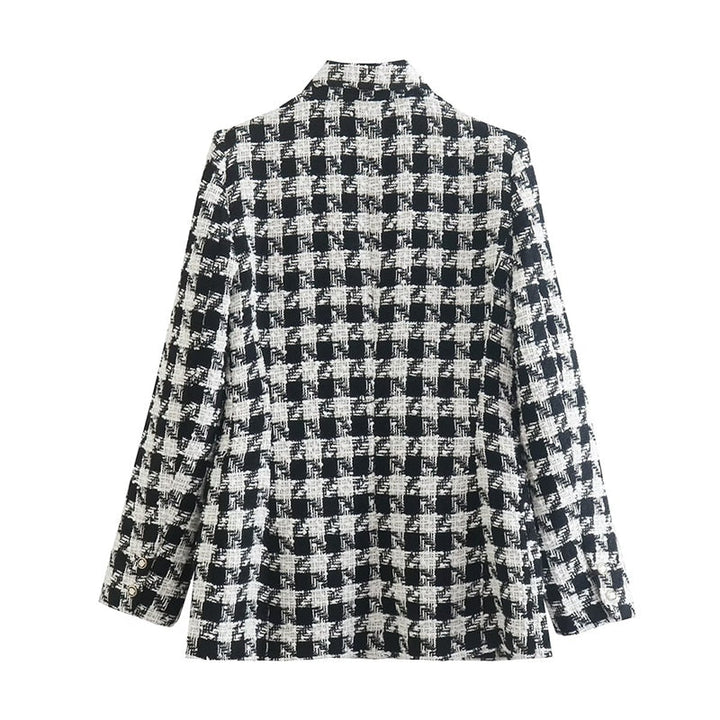 ISALA - Women's Structured Double-Breasted Blazer
