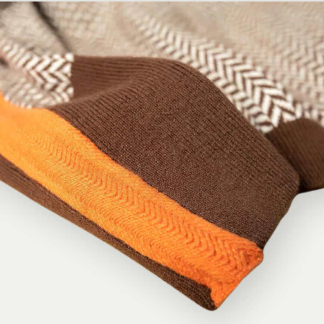 MABELL – Ribbed Turtleneck Knit