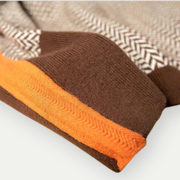 MABELL – Ribbed Turtleneck Knit