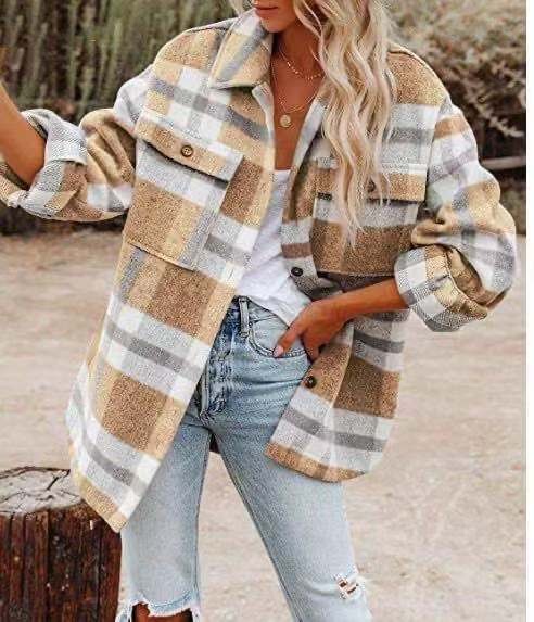 KOSYA – Plaid Overshirt