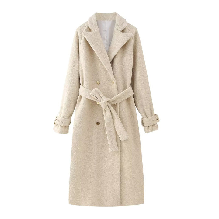 CALI - Women's Double-Breasted Vegan Wool Coat