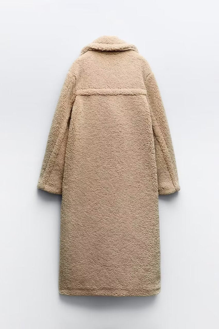 INES – Women’s Long Teddy Winter Coat