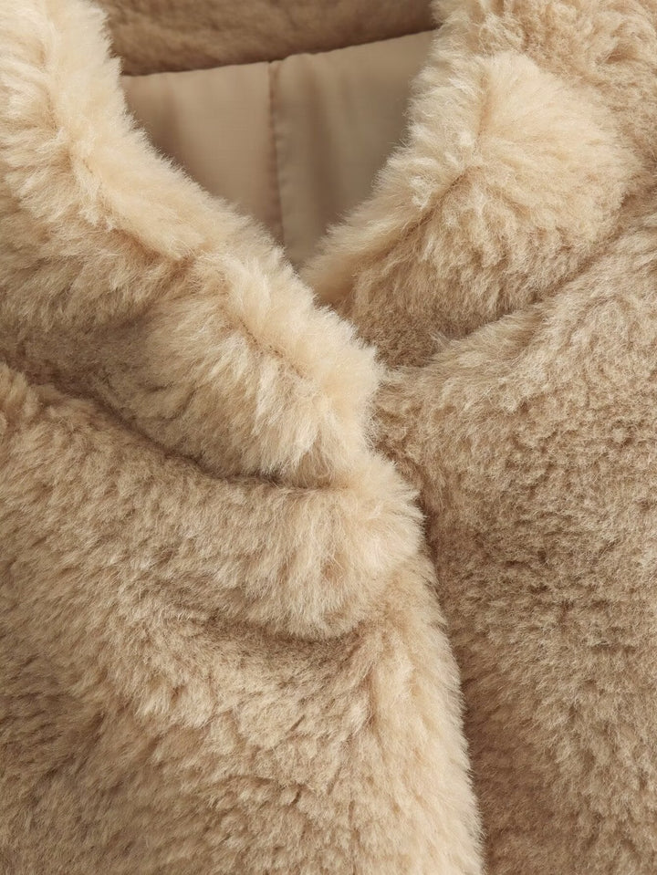 PAZ - Women's Oversized Teddy Fleece Jacket