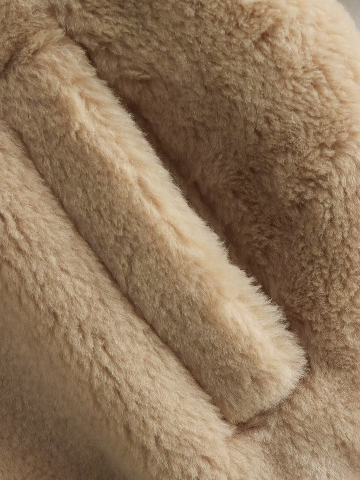 PAZ - Women's Oversized Teddy Fleece Jacket
