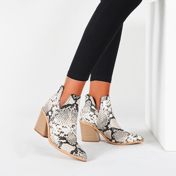 NOVA – Women’s Multi-Print Ankle Boots