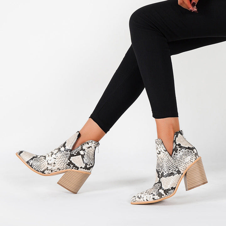 NOVA – Women’s Multi-Print Ankle Boots