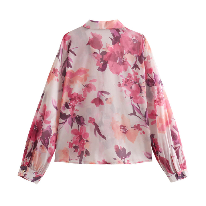 AVA – Women’s Watercolour Floral Blouse