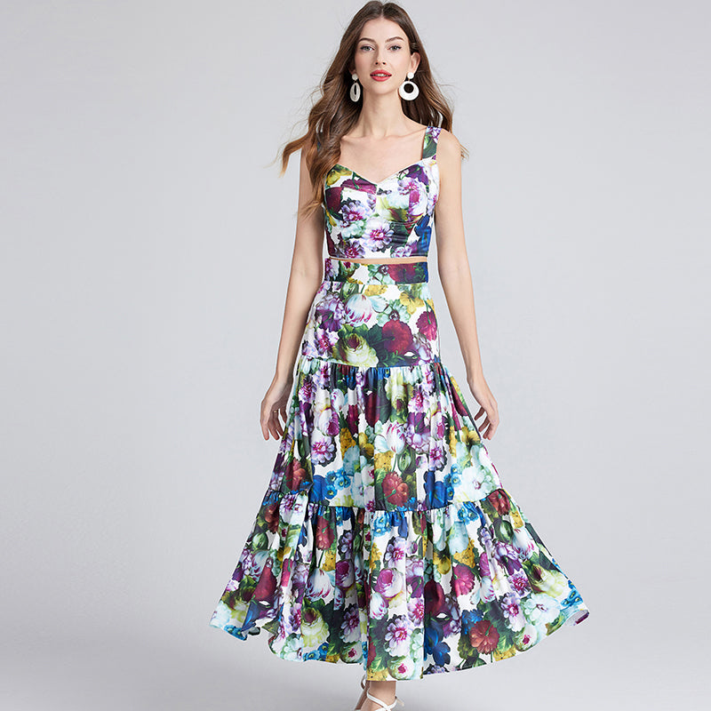 BILLIE - Split Maxi Dress