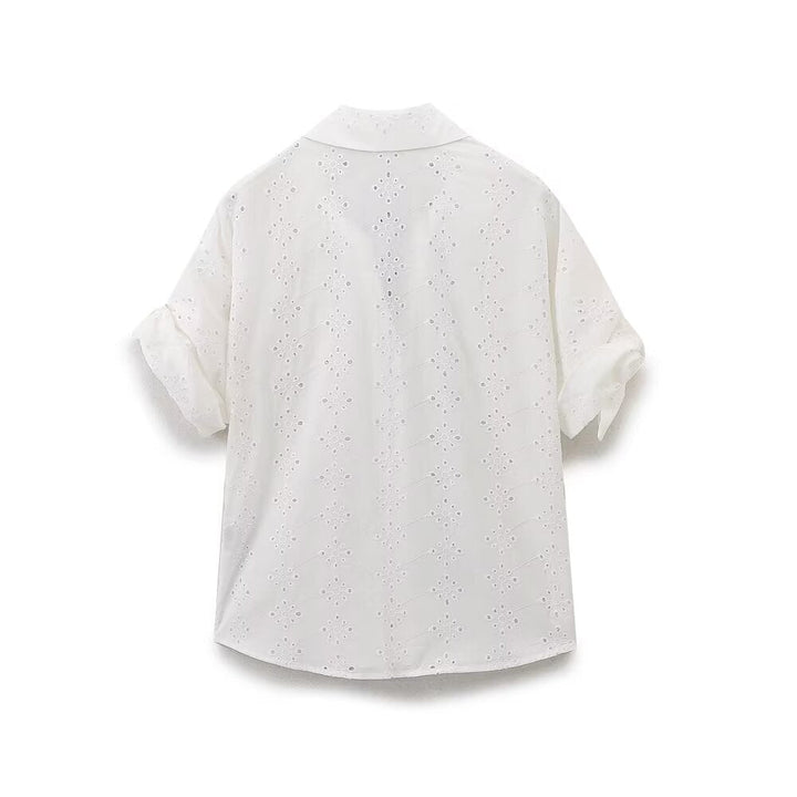 NAYA – White Eyelet Two-Piece Summer Set