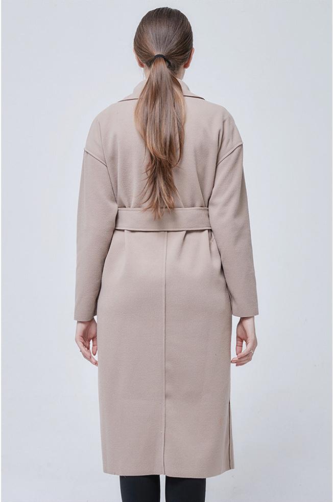 SABRINA – Women's Double-Breasted Wool Overcoat