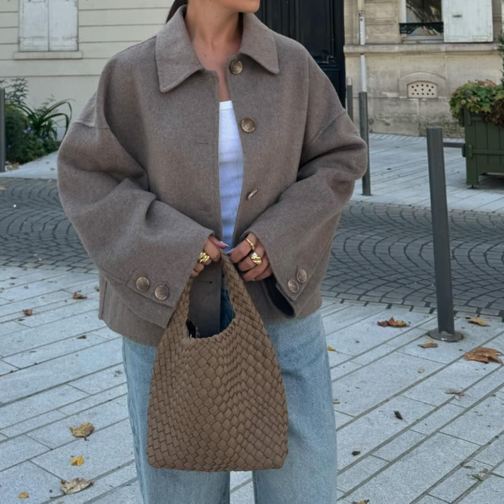 BBWM - Women's Oversized Vegan Wool Jacket