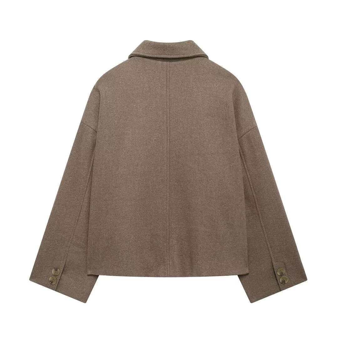 BBWM - Women's Oversized Vegan Wool Jacket