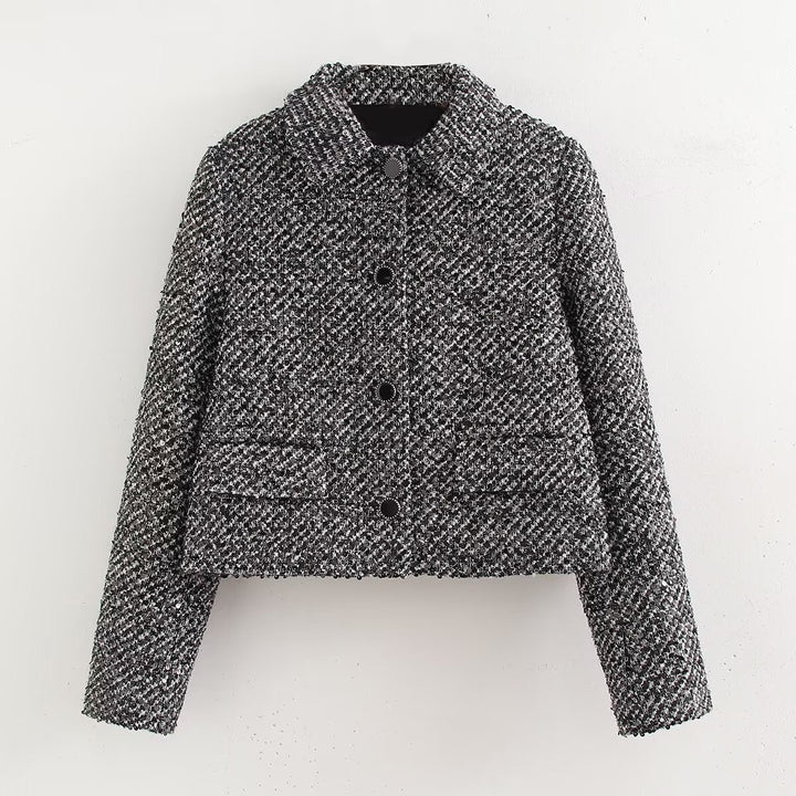 ISARI – Elegant Women's Tweed Jacket