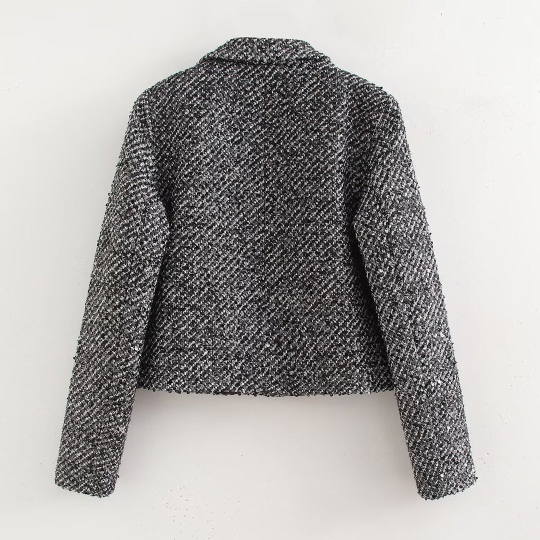 ISARI – Elegant Women's Tweed Jacket
